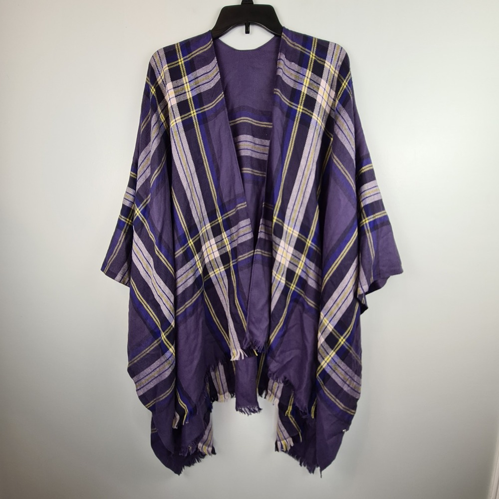 Lululemon Pranayama Scarf‎ 100% Merino Wool Nightfall Black Grape Pigment READ